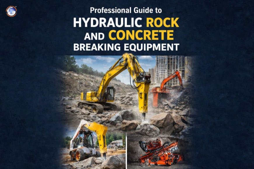 Professional guide to hydraulic rock and concrete breaking equipment