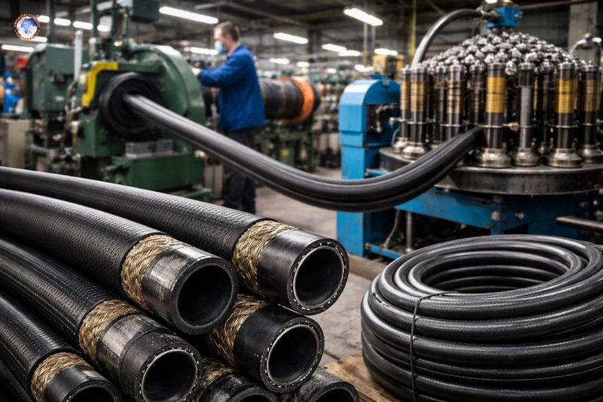 How hydraulic hoses are made?