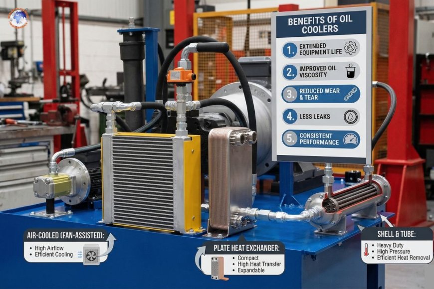 Oil coolers in hydraulic systems: types and benefits