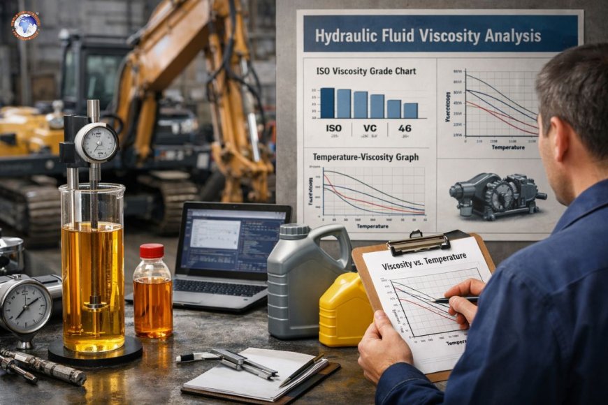 Analysis and determination of hydraulic fluid viscosity requirements