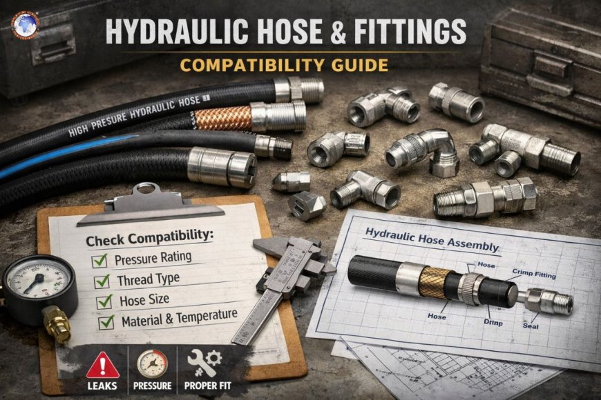 Hydraulic hose and fittings compatibility guide