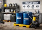 Hydraulic fluid storage and handling best practices