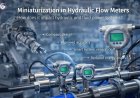 How does miniaturization trends in hydraulic flow meters impact hydraulic and fluid power systems?