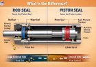 What is the difference between rod seal and piston seal?
