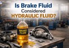 Is brake fluid considered hydraulic fluid?