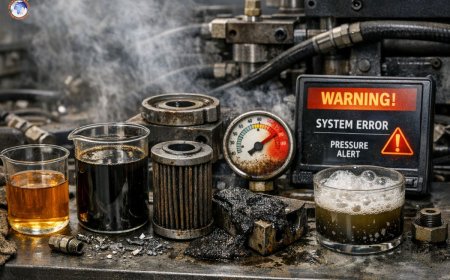 Signs your hydraulic fluid needs replacement