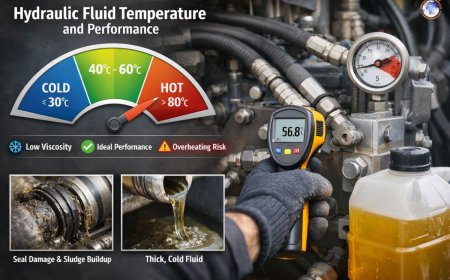 Hydraulic fluid temperature range and Performance