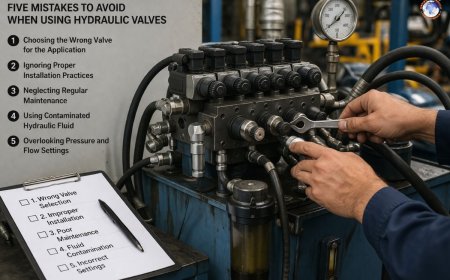 Five mistakes to avoid when using hydraulic valves