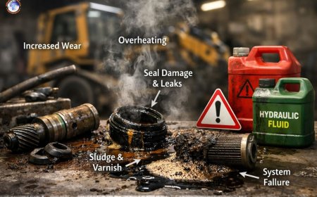 What happens if you use the wrong hydraulic fluid?