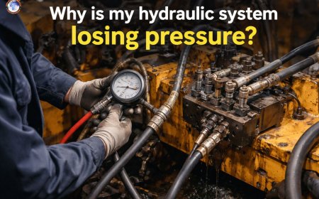 Why is my hydraulic system losing pressure?