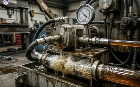 Why is air in a hydraulic system dangerous?