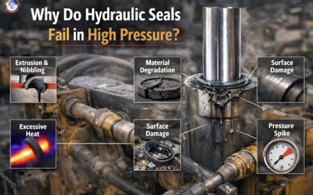 Why do hydraulic seals fail in high pressure?