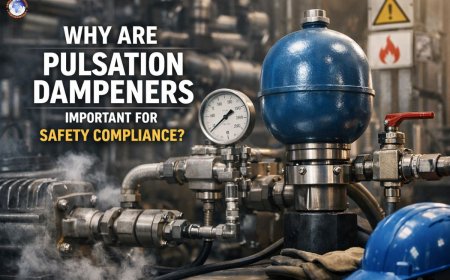 Why is pulsation dampeners important for safety compliance?