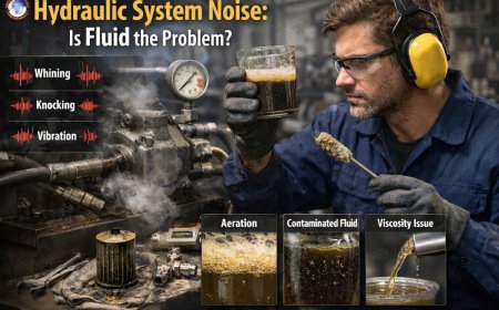 Hydraulic system noise: is fluid the problem?