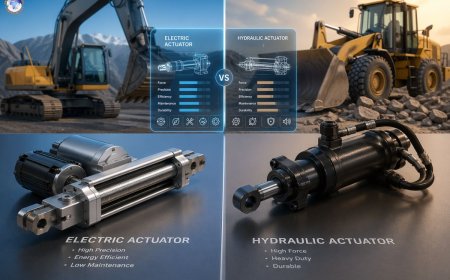 Electric vs hydraulic actuators: which is better for mobile machinery?