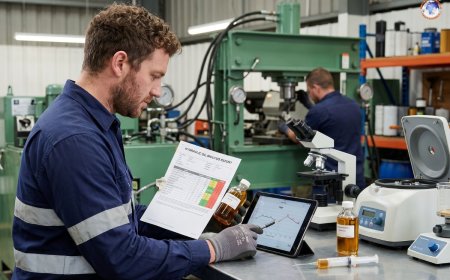 How to interpret hydraulic oil lab analysis results?