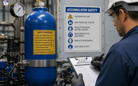 What are the latest safety standards for hydraulic accumulators in 2026?