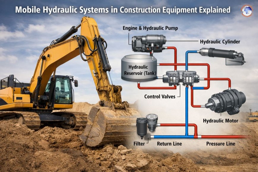 Mobile hydraulic systems in construction equipment explained