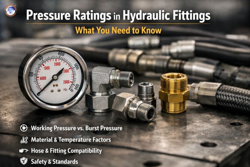 Pressure ratings in hydraulic fittings: what you need to know