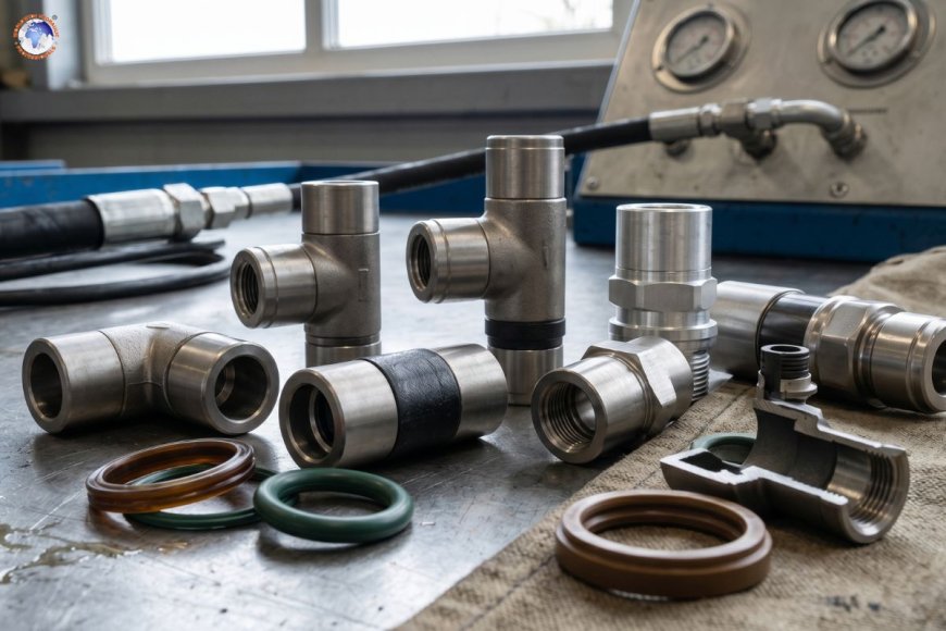 What new materials are improving hydraulic fitting durability?