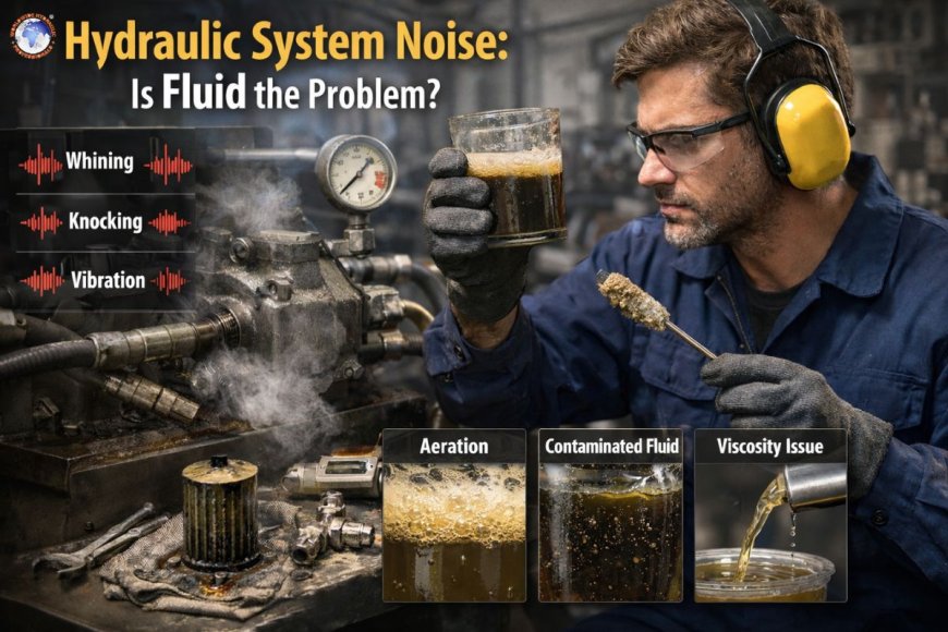 Hydraulic system noise: is fluid the problem?