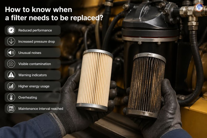 How to know when a filter needs to be replaced?