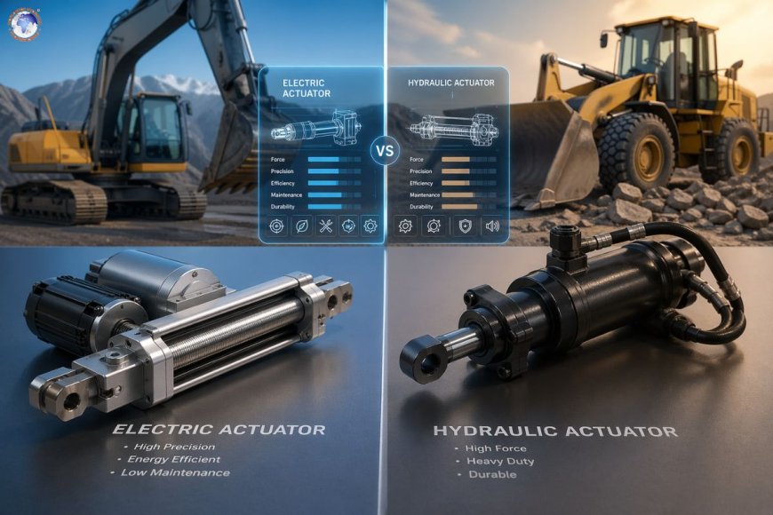 Electric vs hydraulic actuators: which is better for mobile machinery?
