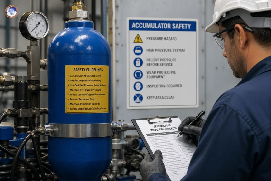 What are the latest safety standards for hydraulic accumulators in 2026?