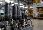 Industrial uses of hydraulic accumulators