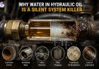 Why water in hydraulic oil Is a silent system killer?