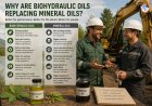 Why are biohydraulic oils replacing mineral oils?