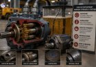 How can air entrapment damage hydraulic pumps and motors?
