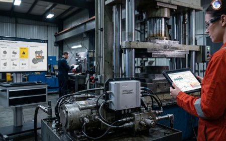 What role does AI play in hydraulic fault prediction?