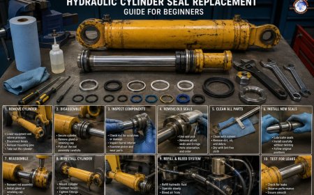Hydraulic cylinder seal replacement guide for beginners