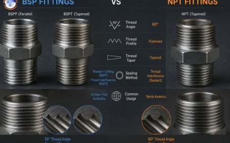 What is the difference between BSP and NPT fittings?