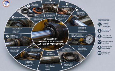 Top causes of hydraulic seal failure and how to prevent them