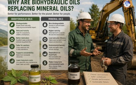 Why are biohydraulic oils replacing mineral oils?