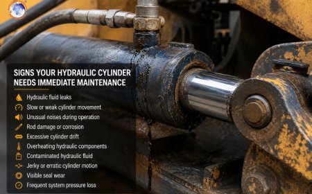 Signs your hydraulic cylinder needs immediate maintenance