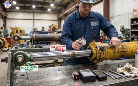 Hydraulic cylinder alignment problems and solutions