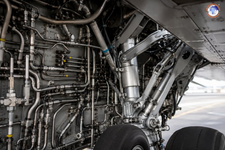 Why are precision fittings critical in aerospace hydraulics?