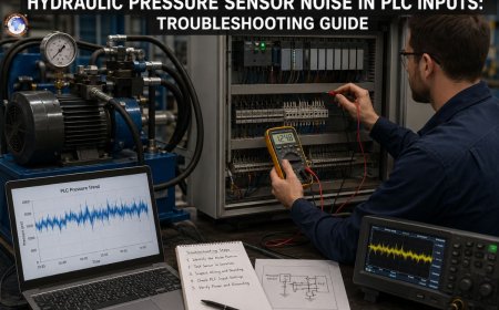 Hydraulic pressure sensor noise in PLC inputs: Troubleshooting guide