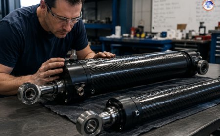 Carbon fiber hydraulic cylinders: Are composite materials the future?