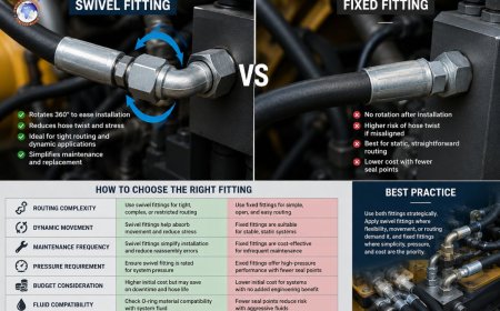 Swivel fittings vs fixed fittings: which is better for your system?