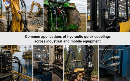 Common applications of hydraulic quick couplings across industrial and mobile equipment