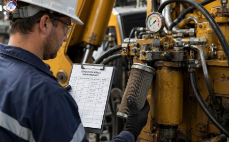 How often should you change hydraulic filter elements? A condition-based approach