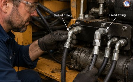 Hydraulic swivel fittings vs fixed fittings: choosing the right joint for tight spaces