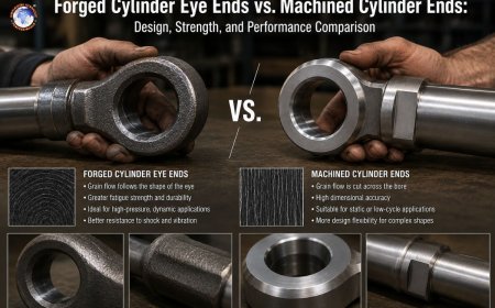 Forged Cylinder Eye Ends vs. Machined Cylinder Ends: Design, Strength, and Performance Comparison
