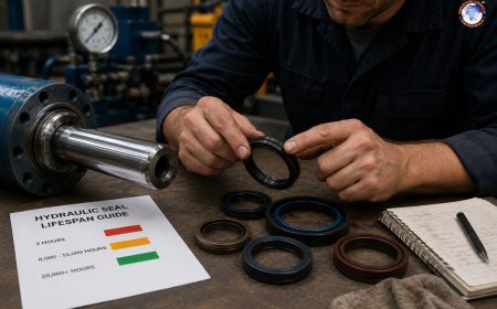 What is the lifespan of a hydraulic seal?