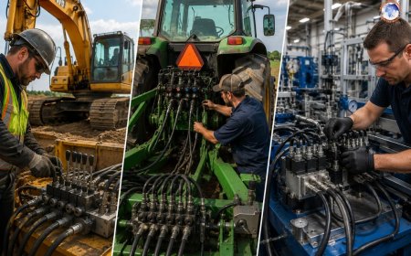 Hydraulic Valves in Construction, Agriculture, and Manufacturing