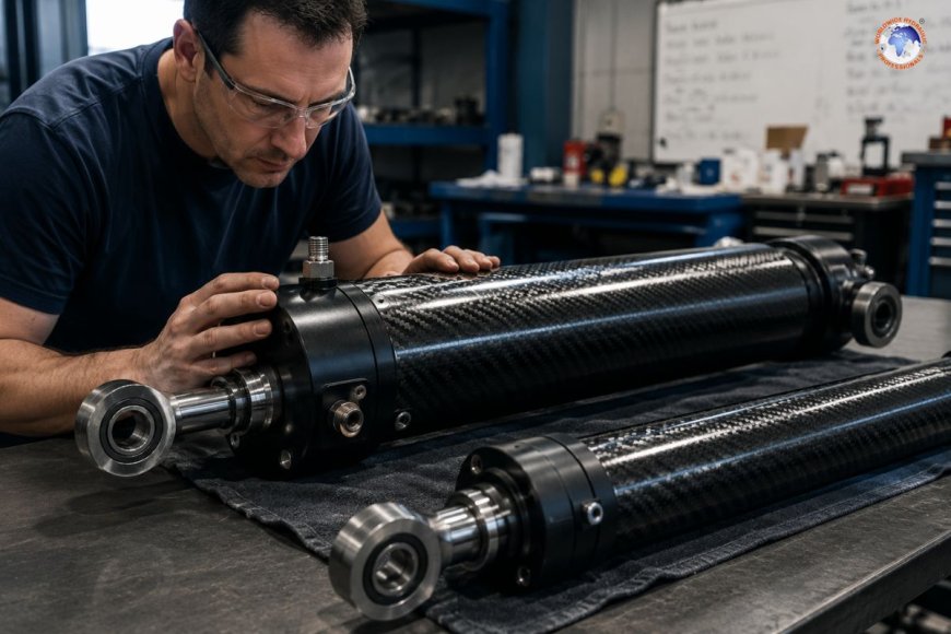 Carbon fiber hydraulic cylinders: Are composite materials the future?